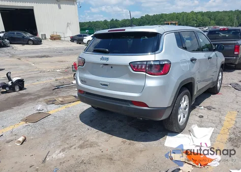 2024 Jeep Compass Sport 4X4 z USA, uszkodzony, nr VIN 3C4NJDAN6RT143507